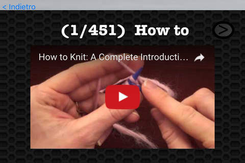 Knitting Photos & Videos |Amazing 452 Videos and 42 Photos | Watch and learn screenshot 3