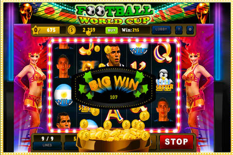 Hot Slots Casino Football Slots 777: Free Slots Of Jackpot ! screenshot 4