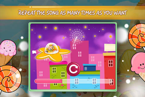 Twinkle, Twinkle, Little Star - free karaoke song for kids screenshot 3