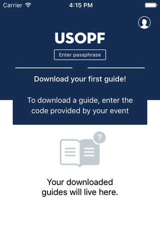USOPF Games Hospitality Guide screenshot 2