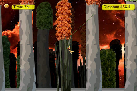 Crazy Chase On Rope - Amazing Bouncing Swing screenshot 3