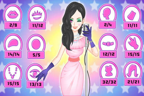 Super Star Maker - Beauty Color Salon&Cute Girls Makeup screenshot 2