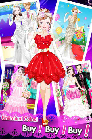 Lovely Bride Salon - Princess Fantastic Closet,Wedding Makeup,Girl Games screenshot 2