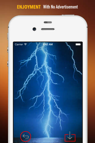 Lightening Wallpapers HD: Quotes Backgrounds Creator with Best Designs and Patterns screenshot 2