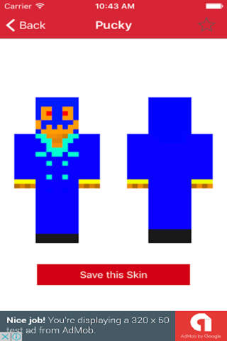 Super Hero Skins for Minecraft PE Pro screenshot 2