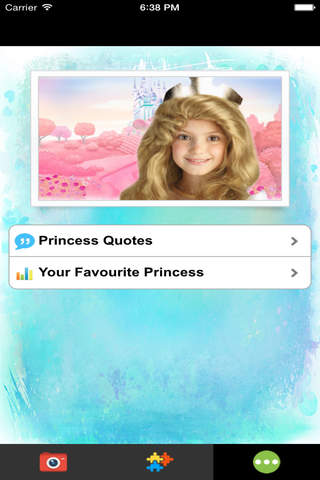 Little Princess Hairstyles Photo Frame Montage screenshot 3