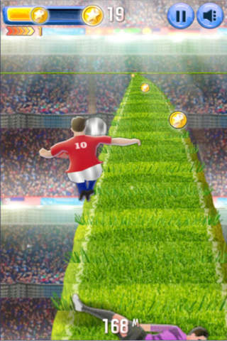 3D Football Games Parkour Soccer Free Edition screenshot 3