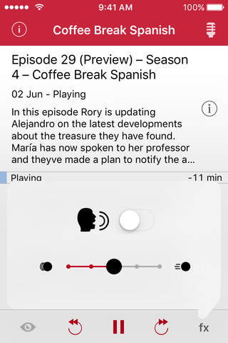 Just1Cast – “Coffee Break Spanish” Edition screenshot 2