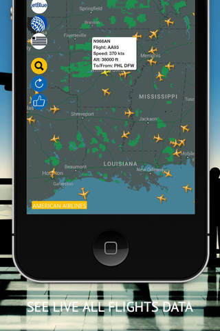 Air USA: Live Flight Radar screenshot 2