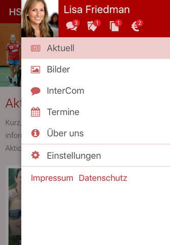1. Damen Hannoverscher SC screenshot 2