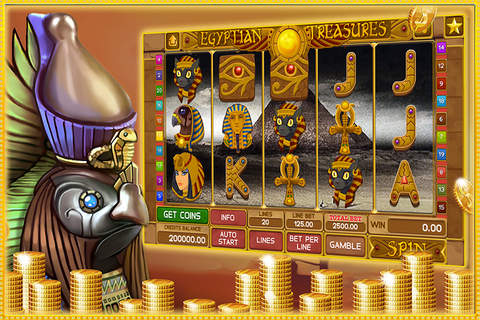 AAA Classic Pharaohs Fortune Slots HD Play Casino Machines screenshot 4