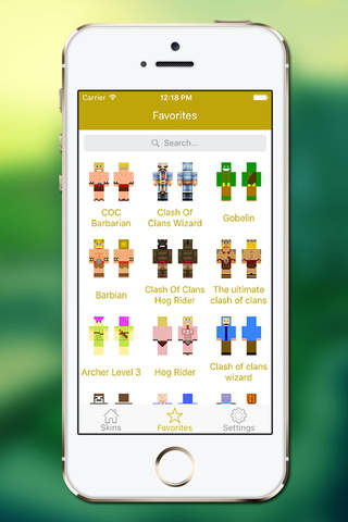 COC Skins for Minecraft Pocket Edition screenshot 4