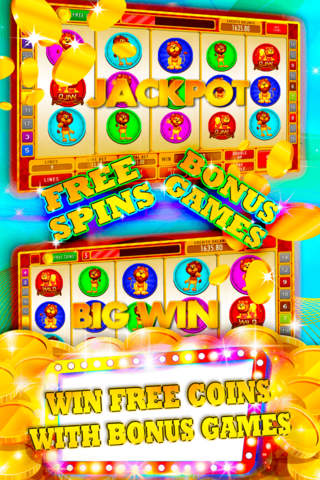 Ferocious Slot Machine: Play against the lion dealer and gain the hottest wild deals screenshot 2