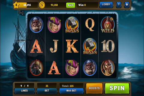 Pirate Slots Casino House Live HD - Free Offline Slot Machine with the Best Jackpots screenshot 3