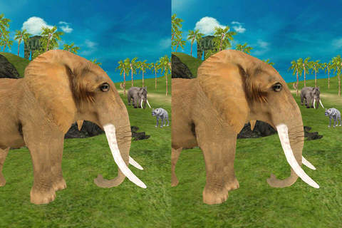 VR Visit Animals Jungle Adventure Free screenshot 2