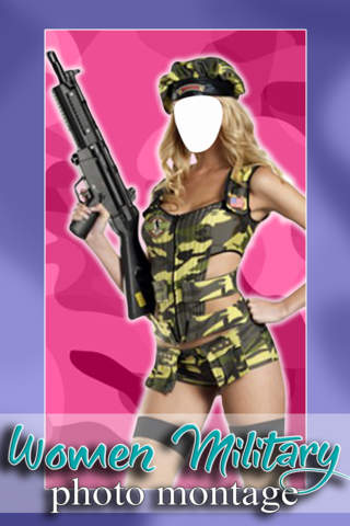 Woman Army Suit Photo Edit.or - Uniform Template Sticker.s for an Awesome Montage screenshot 2