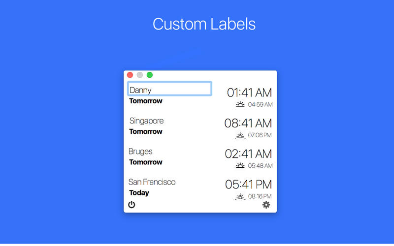 무료앱 소개 도시별 세계시간 미리땡겨보기 Mac앱 Clocker Menubar World Clock 클리앙