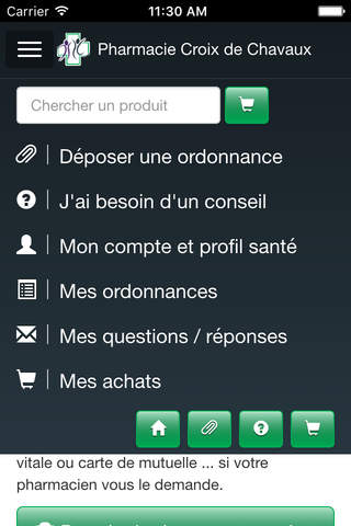 Pharmacie Montreuil Croix de Chavaux screenshot 2