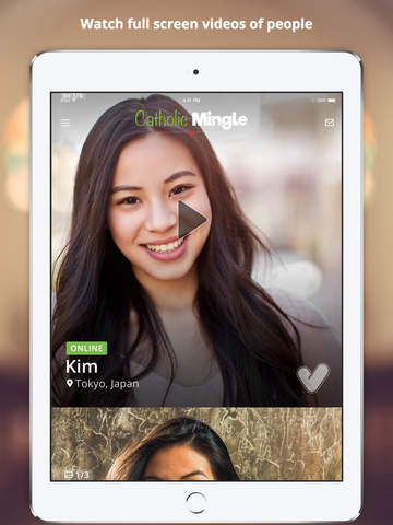 Catholic Mingle Free Social App for Catholicism & Holy Bible Believers Nearby to Meet & Chat - for iPad screenshot 2