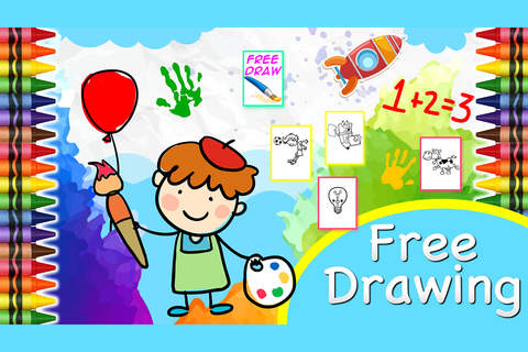 Coloring Pages & Paint For Kids To Learning screenshot 2