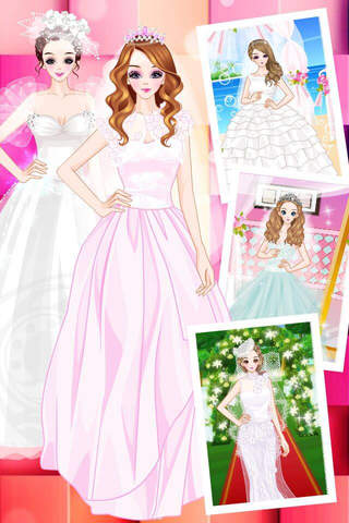 Coco Wedding Custom – Fashion Bride Dress up Salon Game for Girls, Kids and Teens screenshot 2