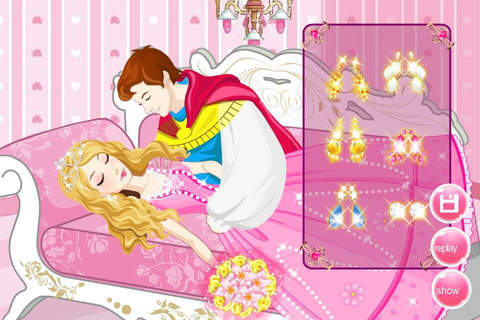 Sleeping Princess Love Story – Beauty Makeup Salon screenshot 3