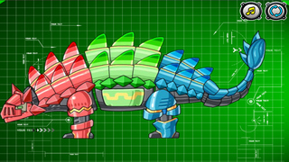 Screenshot 3 恐龙世界铁甲骑士-小游戏大全