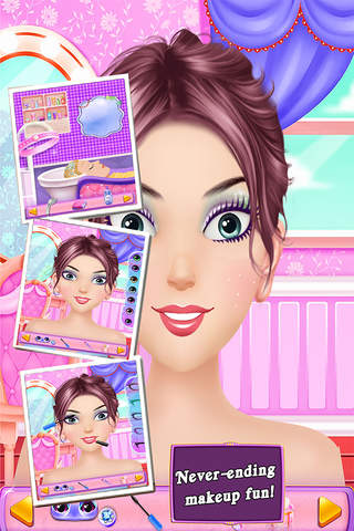 Princess Makeover Salon - Little Girl Beauty Back Spa Care screenshot 2