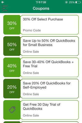 Coupons for QuickBooks screenshot 2