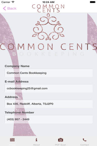 Common Cents Bookkeeping screenshot 2