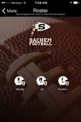 Sachem Football. screenshot 4