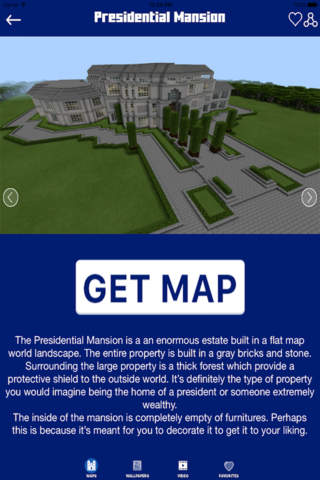 Modern Mansion MAPS for MINECRAFT PE ( Pocket Edition ) - Download free Map screenshot 4