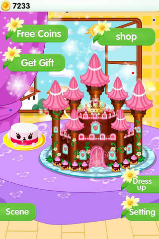 Princess Castle Cake - Food Decoration Games for Girls and Kids screenshot 2
