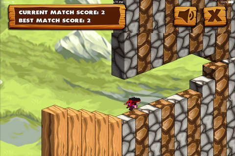 立方忍者 - 好玩的游戏 screenshot 2