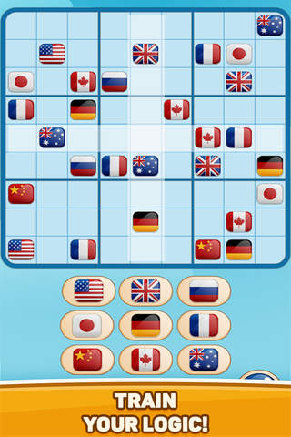 World Flags Sudokon screenshot 2
