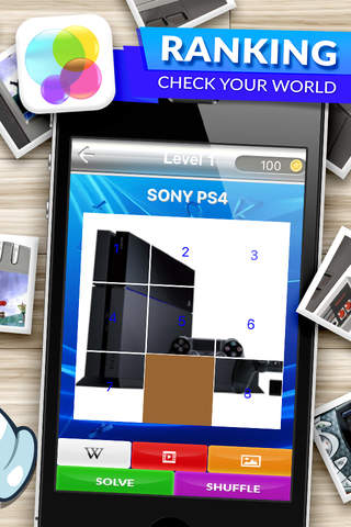 Slide Me Puzzle : Video Game Consoles Picture Characters Quiz  Games For Free screenshot 2
