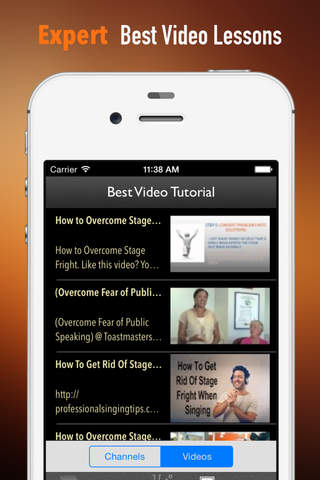 Overcome Stage Fright: Self Help and Recovery Guide Tutorial screenshot 3