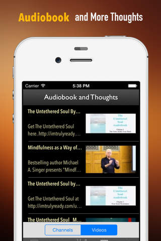 The Untethered Soul: Practical Guide Cards with Key Insights and Daily Inspiration screenshot 2
