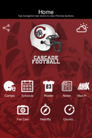 Cascade Football. screenshot 2