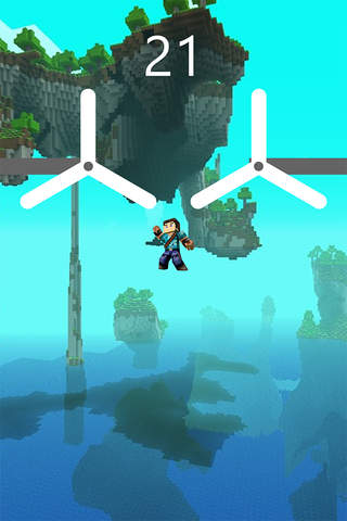 Hero Jump.ing - Don't Fall Back to Square and Die! screenshot 2