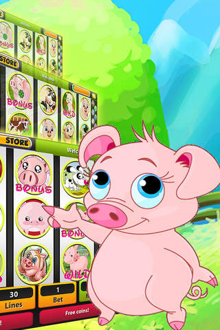 Pig Slots - Jackpot Casino: Free Little Piggies Lucky Slot Machines 777 Spin Party screenshot 2
