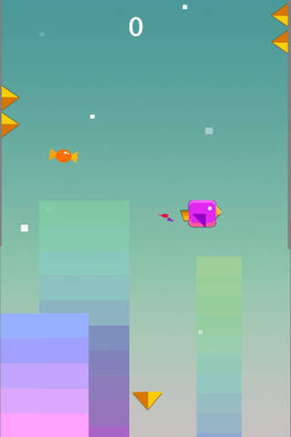 Purple Bird Spike Avoid - Candy Collectible screenshot 3