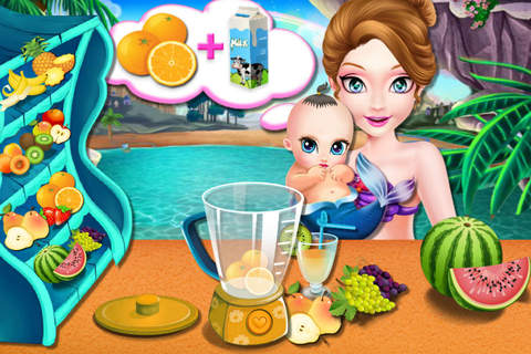 Princess Mermaid Family - Mommy Makeup Salon/Lovely Baby Care screenshot 3