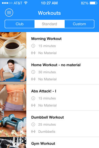 Bella Fitness Workout CLub screenshot 3