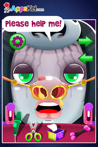City Villain vs Super-Hero Nose Doctor – Asylum Squad Games for Kids Free screenshot 2
