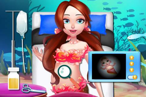 Mermaid Fairy's Newborn Baby - Sugary Infant Salon/Relaxation Diary screenshot 2
