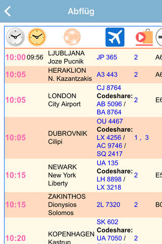 Zurich Airport Flight Status Live screenshot 2