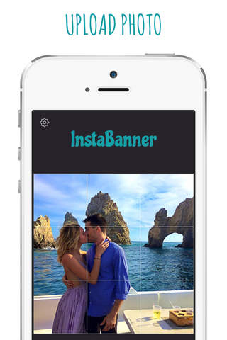 Insta Banner - Upload Big Tile Picture & Split Collage Maker for Instagram, Free screenshot 2