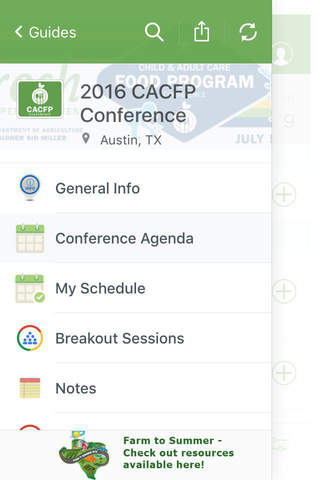 2016 CACFP Conference screenshot 3