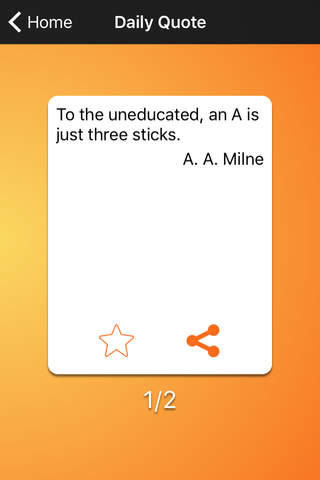 Quote Me - A. A. Milne : With Daily Quotes screenshot 3